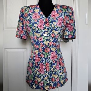 Vintage Floral Top